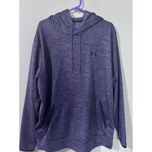 Under Armour Men's Pullover Hoodie Purple Size XXL
